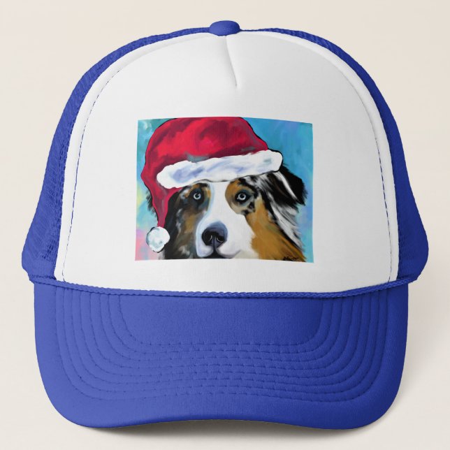 Australian Shepherd  Trucker Hat (Front)