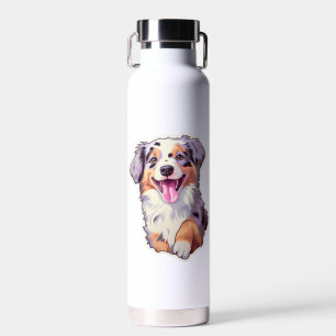 Australian Shepherd    Water Bottle