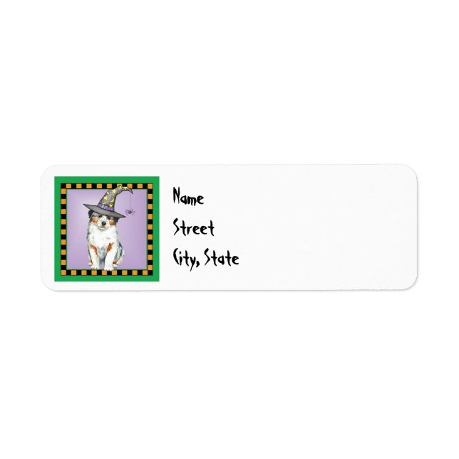 Australian Shepherd Witch (Front)