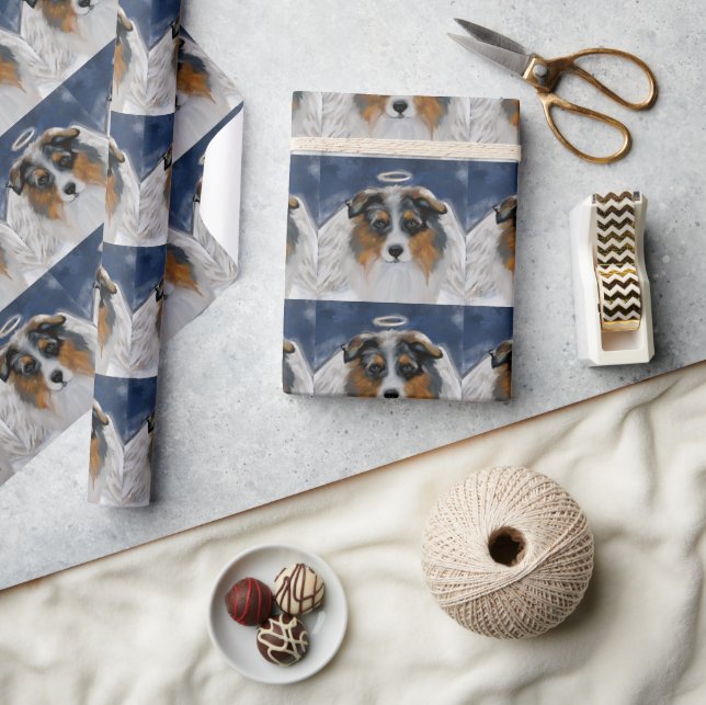 Australian Shepherd Wrapping Paper (Crafts)