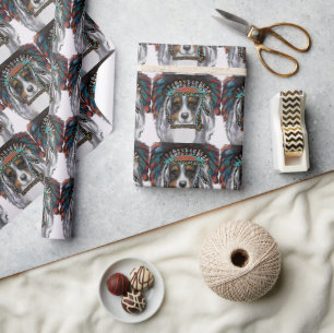 Australian Shepherd Wrapping Paper