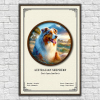 Australian Shepherd Zoology Series