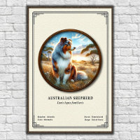 Australian Shepherd Zoology Series