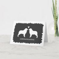 Australian Shepherds Wedding Congratulations