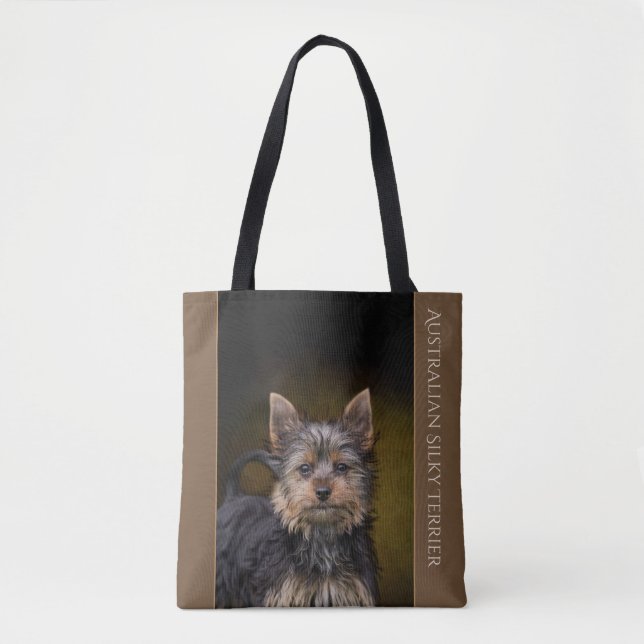 Australian Silky Terrier Tote (Front)