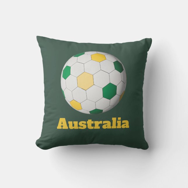 Australian Soccer Cushion (Front)