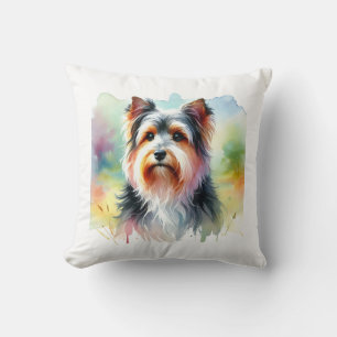 Australian Terrier 130924AREF151 - Watercolor Cushion