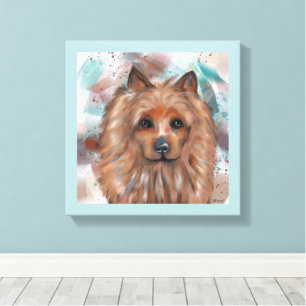 AUSTRALIAN TERRIER CANVAS PRINT