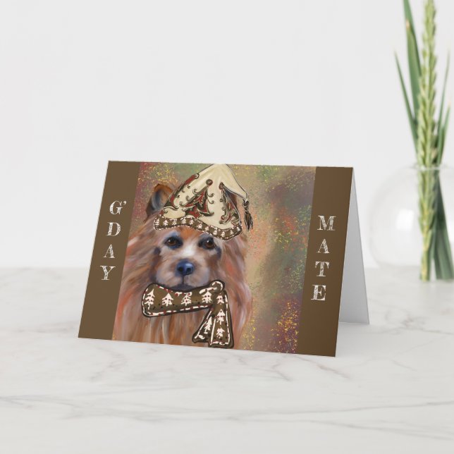 AUSTRALIAN TERRIER CARD (Front)