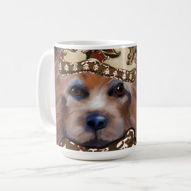 AUSTRALIAN TERRIER COFFEE MUG (Front Left)