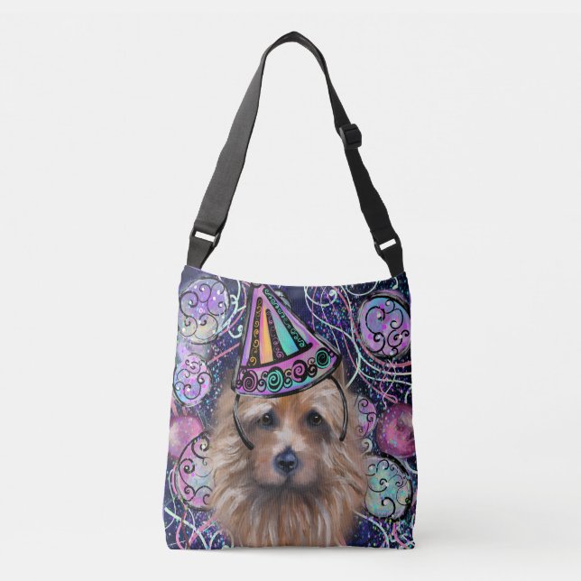 Australian Terrier     Crossbody Bag (Front)