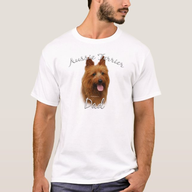 Australian Terrier Dad 2 T-Shirt (Front)