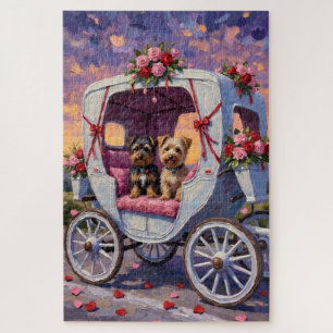 Australian Terrier Dog Valentine's Day  Jigsaw Puzzle