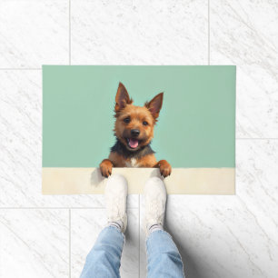 Australian Terrier Doormat Art
