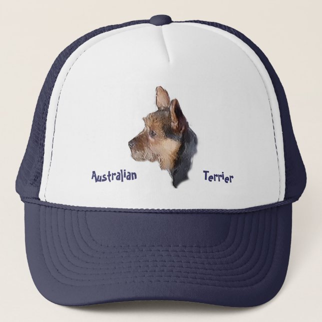 Australian Terrier Gifts Trucker Hat (Front)