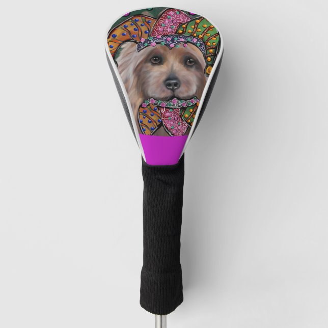  AUSTRALIAN TERRIER   GOLF HEAD COVER (Front)