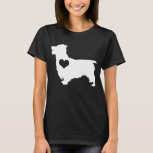 Australian Terrier Heart Dark T-Shirt