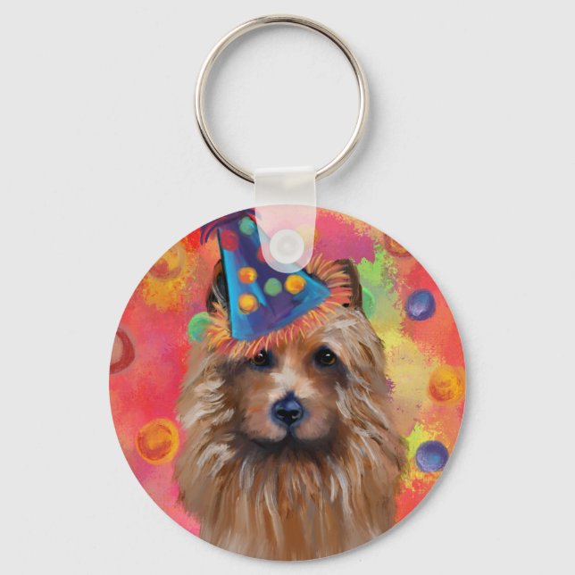 Australian Terrier       Key Ring (Front)