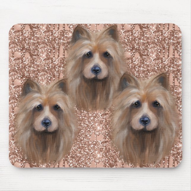  AUSTRALIAN TERRIER MOUSE MAT (Front)