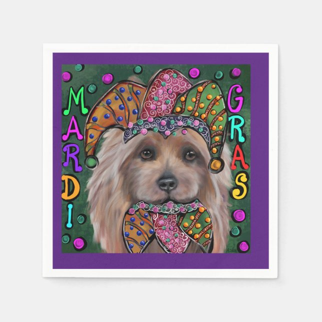 AUSTRALIAN TERRIER   NAPKIN (Front)