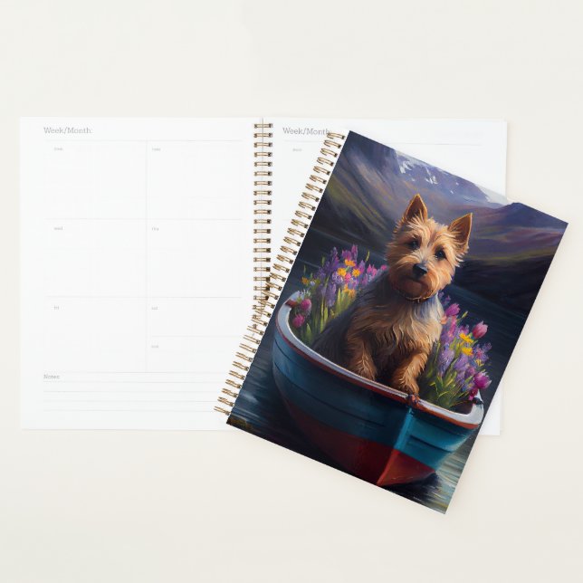 Australian Terrier on Paddle: A Scenic Adventure Planner (Display)