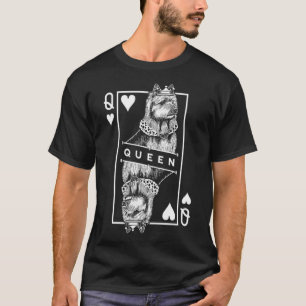Australian Terrier Queen Of Hearts Aussie Dog T-Shirt