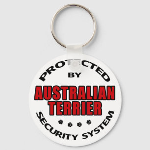 Australian Terrier Security Key Ring