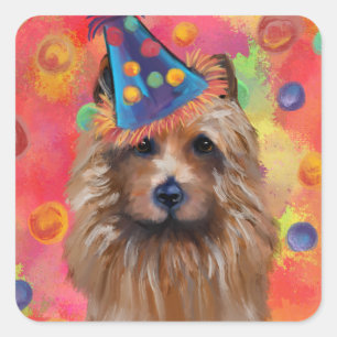 Australian Terrier Square Sticker