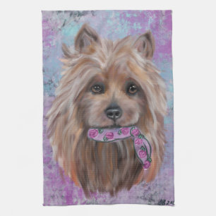  AUSTRALIAN TERRIER   TEA TOWEL
