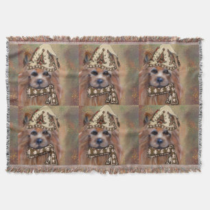 AUSTRALIAN TERRIER THROW BLANKET