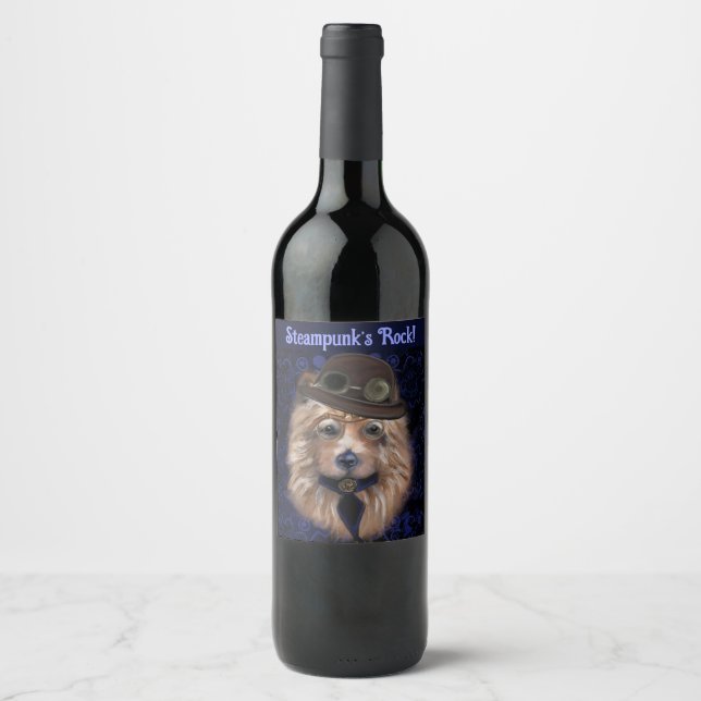 AUSTRALIAN TERRIER      WINE LABEL (Front)
