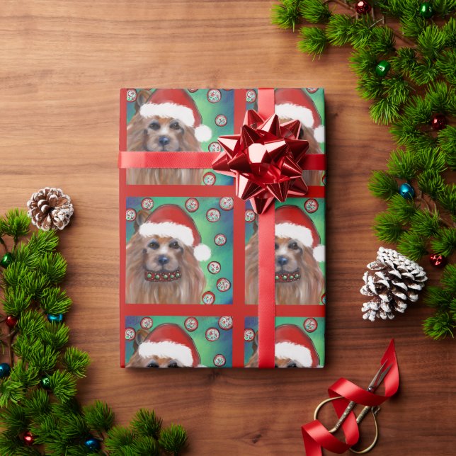  AUSTRALIAN TERRIER WRAPPING PAPER (Holiday Gift)
