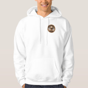 Australian Tree Hugger: Koala Bear Wood Print Hoodie
