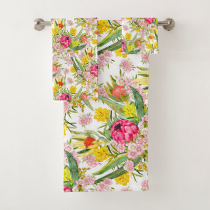 Australian Tropical Summer Bath Towel Set