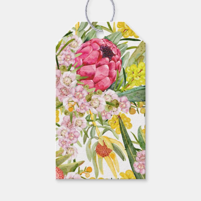 Australian Tropical Summer  Gift Tags (Front)