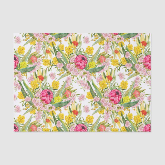 Australian Tropical Summer Tissue Paper (Front)