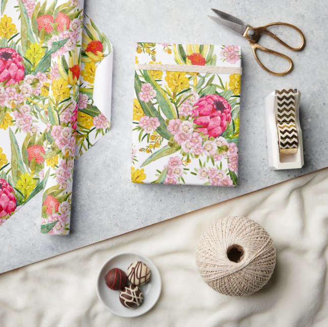 Australian Tropical Summer Wrapping Paper (Crafts)