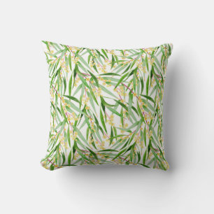 Australian Wattle Pattern Cushion