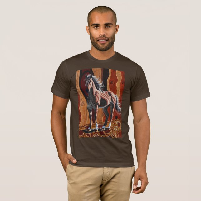 Australian Wild Brumby  T-Shirt (Front Full)