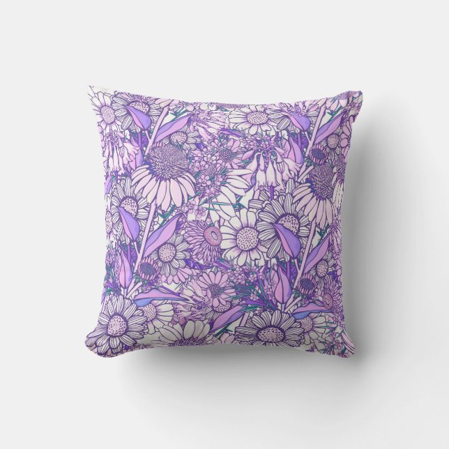 Australian Wildflower Garden Cushion (Front)