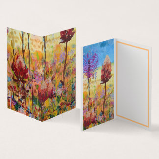 Australian wildflowers Card