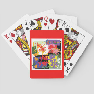 Australian WILDFLOWERS - Floral Celebration Playing Cards