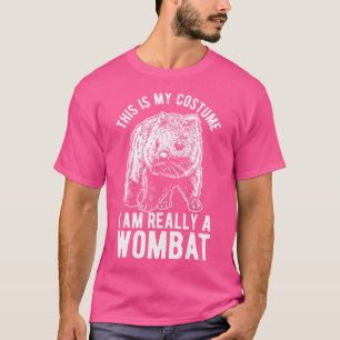 Australian Wildlife Burrowing Animal Wombat T-Shirt