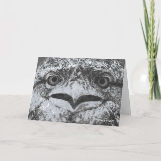 Australian Wildlife, Nature's Curmudgeon, Animal Card (Front)