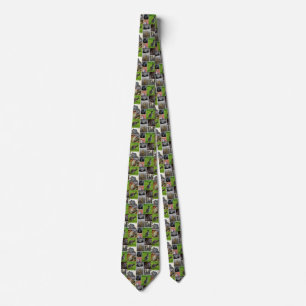 Australian Wildlife Picture Collage, Tie