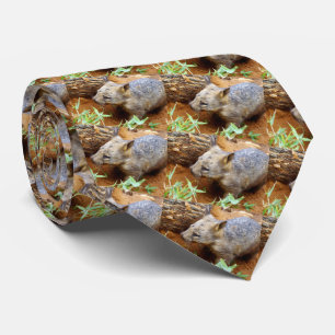 Australian Wombat Battle Scars, Tie