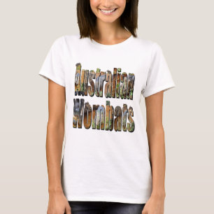 Australian Wombats Picture Logo, T-Shirt