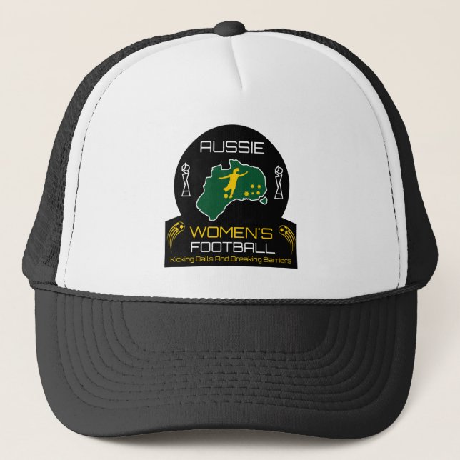 Australian Women's Football Trucker Hat (Front)
