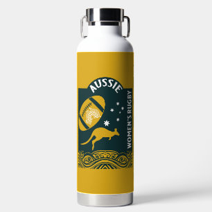 Australian Women's Rugby Sport Water Bottle