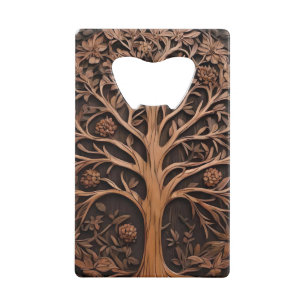 Australian Woodlands: 3D Warah Tree Wood Print,